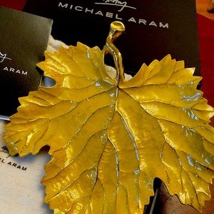 Michael Aram decorative leaf